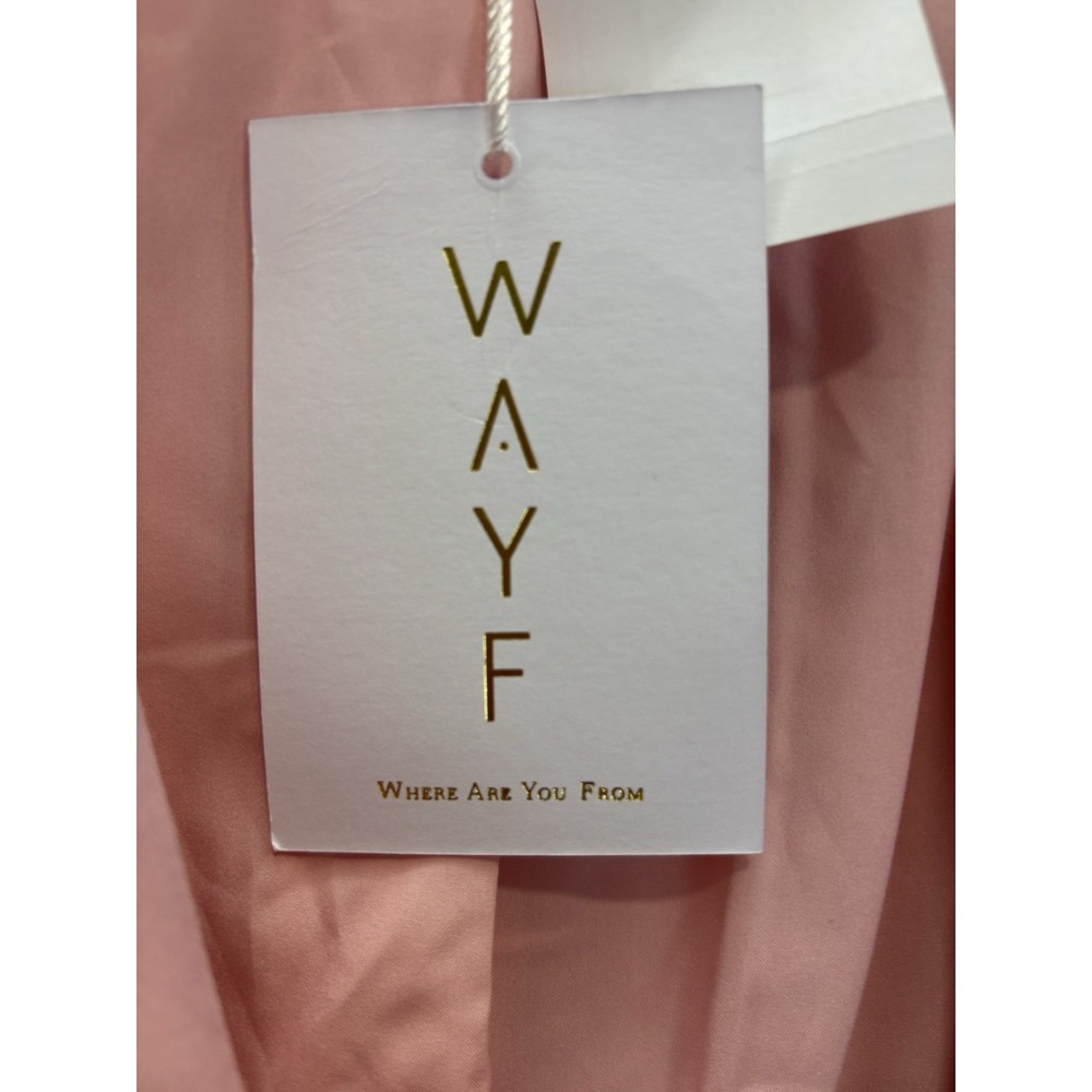 WAYF Women's Pink Blazer Jacket Medium M NWT Nordstrom One Button - Picture 5 of 13